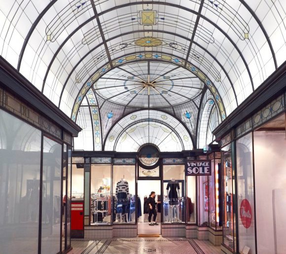 Cathedral Arcade, the gateway to Nicholas Building