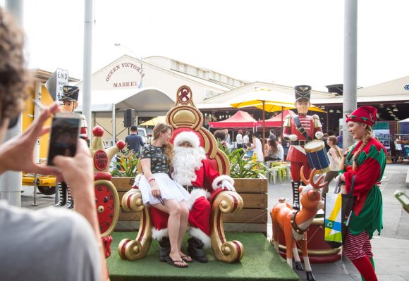 Where to see Santa in the city